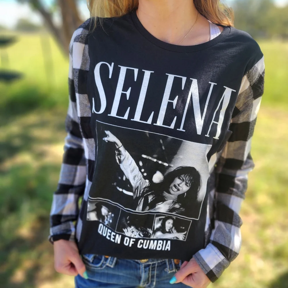 Selena Flannel Rework - Picture 3 of 3